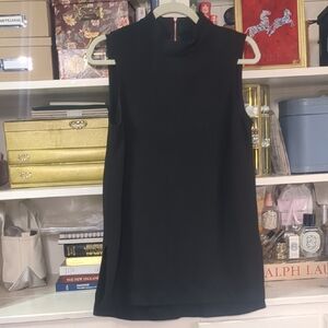 Kit And Ace Moc Neck Black Sleeveless Tank Top Size Small